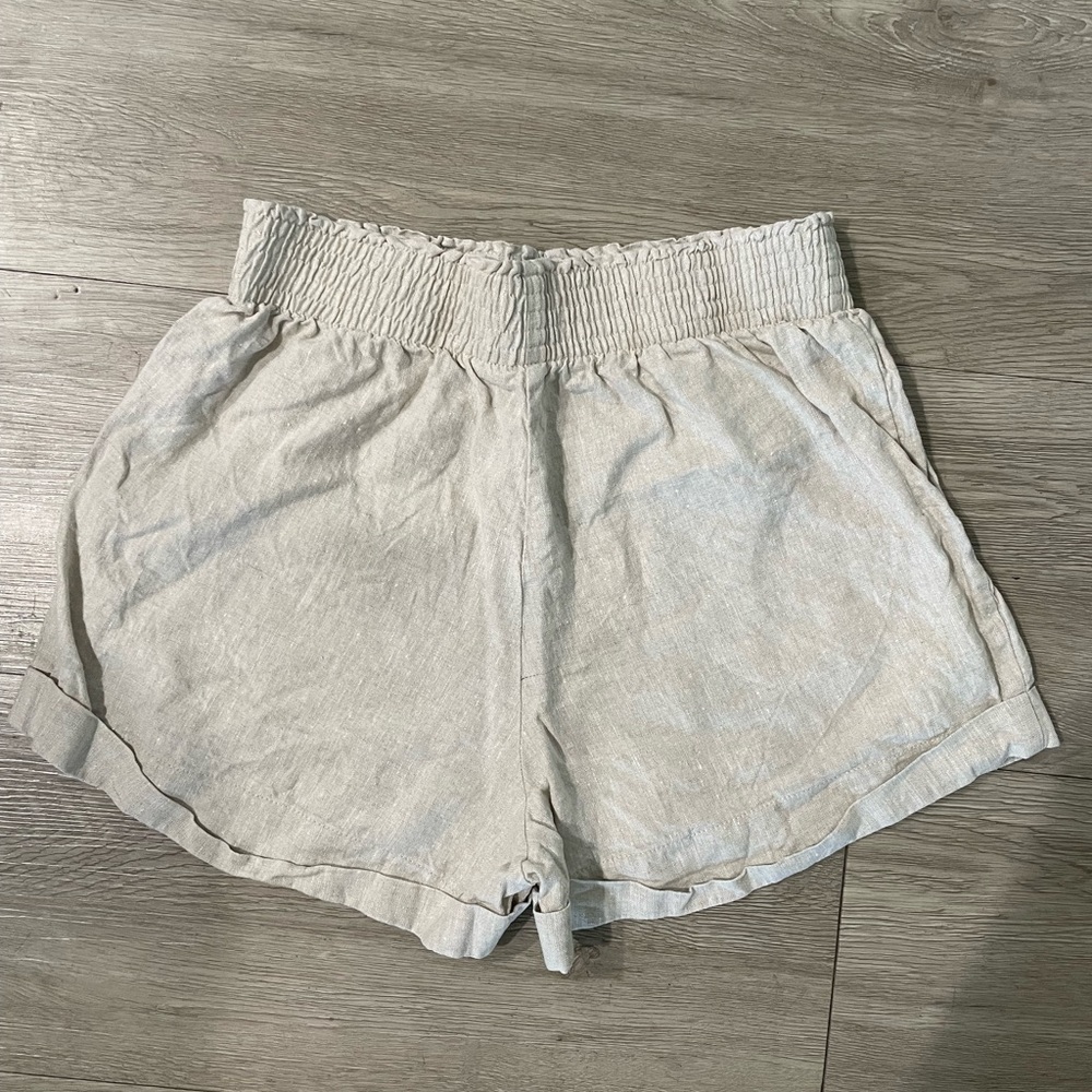 Reformation Linen Shorts